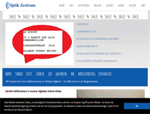 Tablet Screenshot of optikzentrum-berlin.de